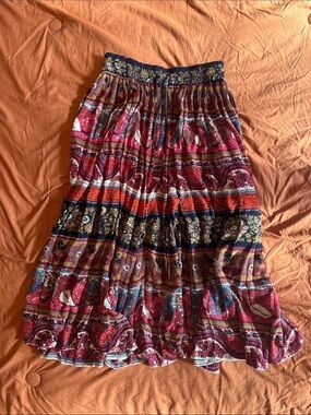 Notations Medium Boho Pattern Women’s Long Skirt